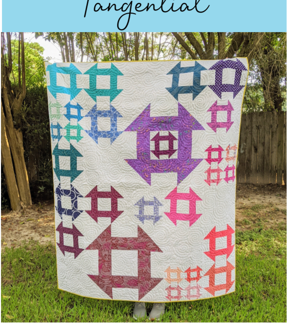 Tangential (the scrappy churn dash quilt)