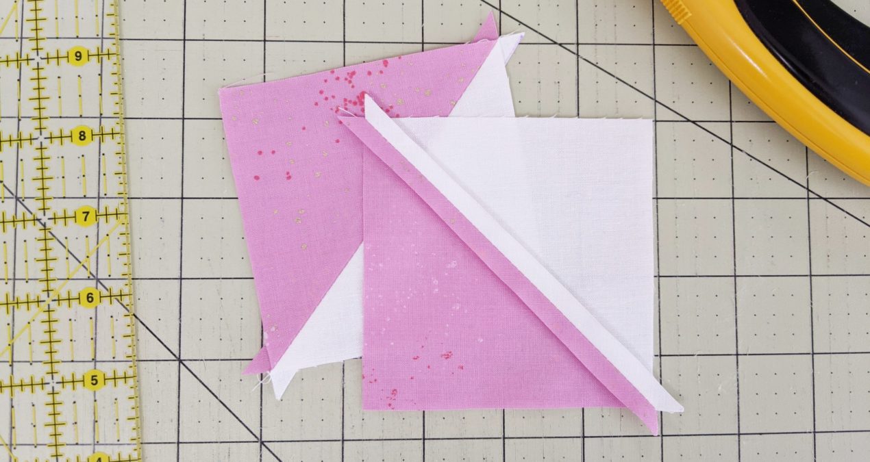 All About Half Square Triangles: How to Make Them (without bias edges!)