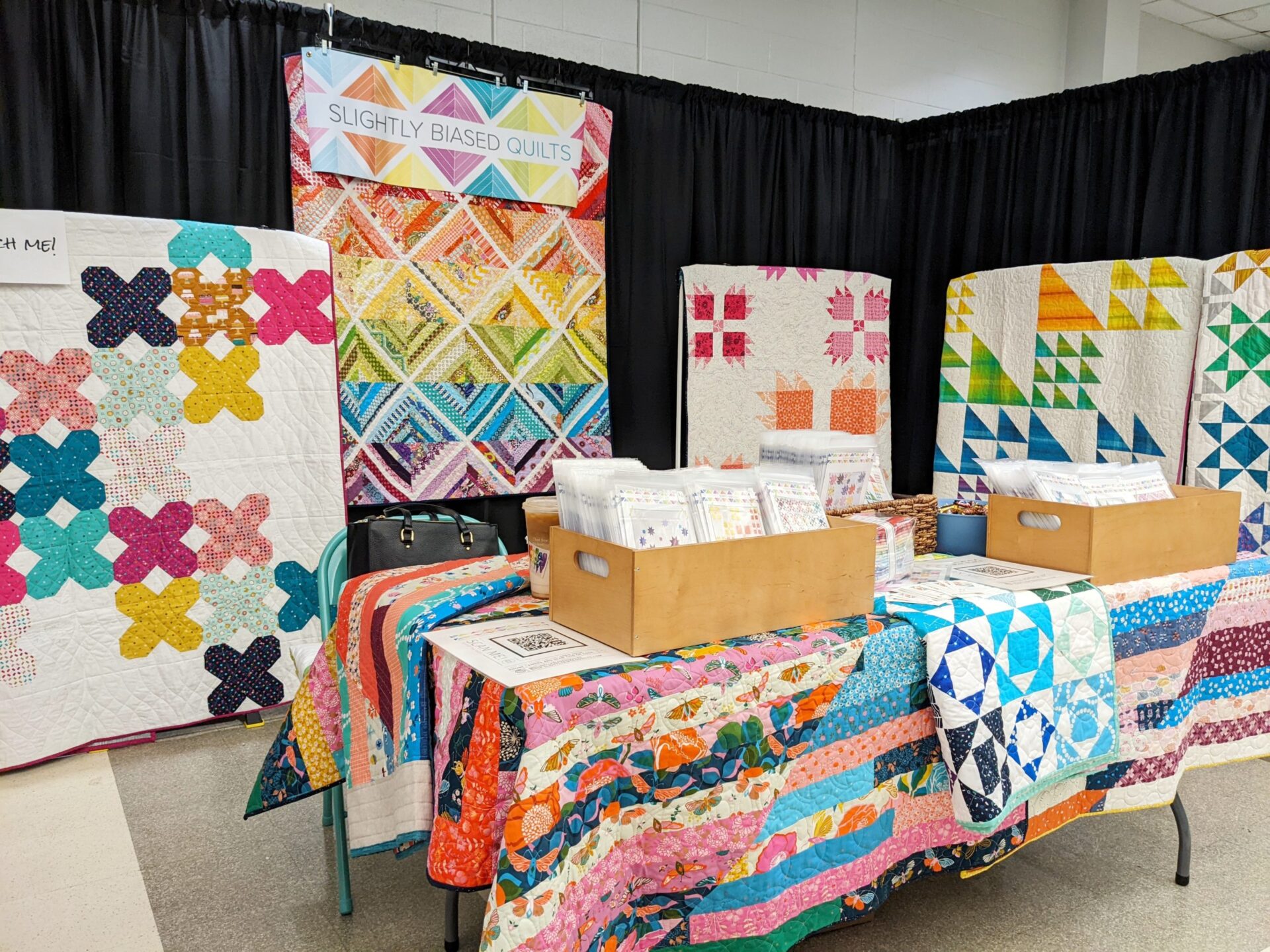 Quilt Shows! slightly biased quilts